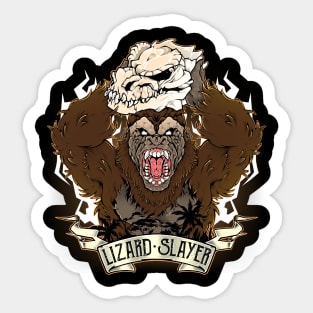 Lizard Slayer Sticker